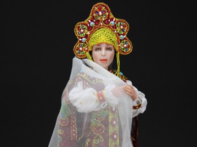 Lubava - One-of-a-kind Art Doll by Tanya Abaimova