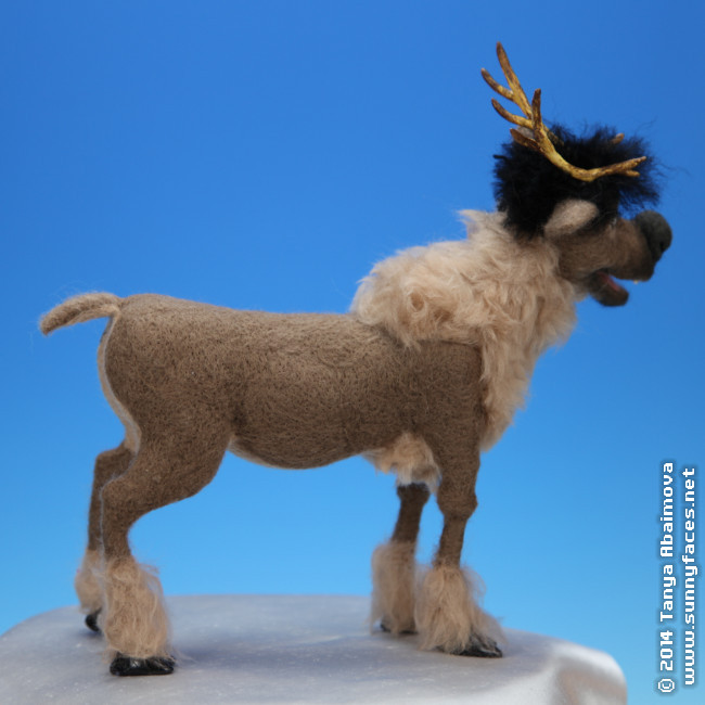 Sven - One-Of-A-Kind Doll by Tanya Abaimova. Soft Sculptures Gallery 