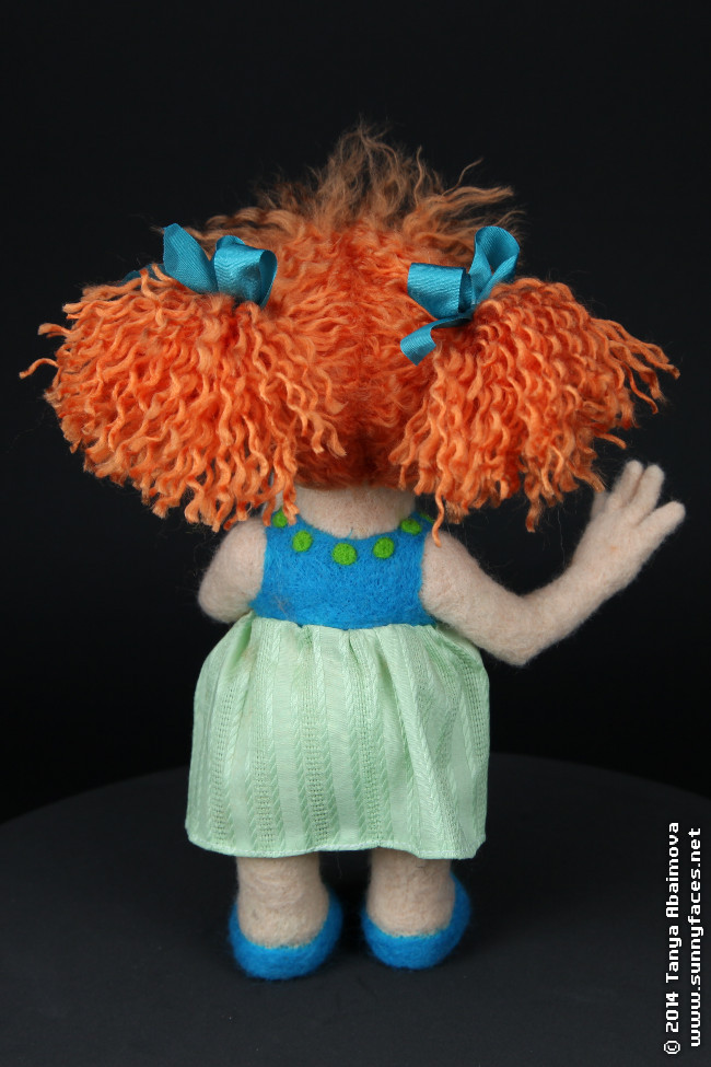 Anne - One-Of-A-Kind Doll by Tanya Abaimova. Soft Sculptures Gallery 