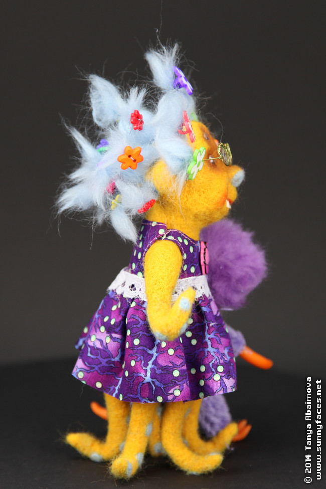 Lu-Lu - One-Of-A-Kind Doll by Tanya Abaimova. Soft Sculptures Gallery 