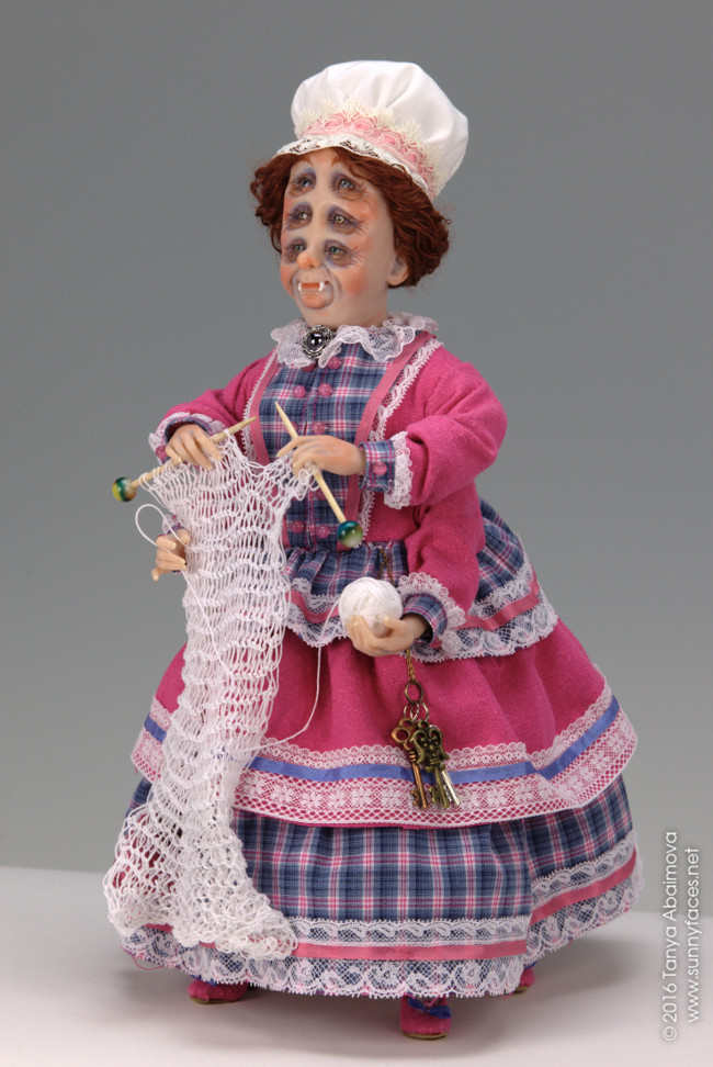 Mrs. Lightfoot - One-Of-A-Kind Doll by Tanya Abaimova. Creatures Gallery 