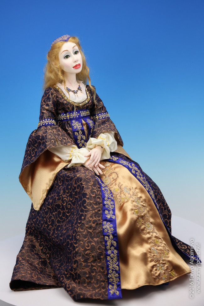 Rebecca - One-Of-A-Kind Doll by Tanya Abaimova. Characters Gallery 