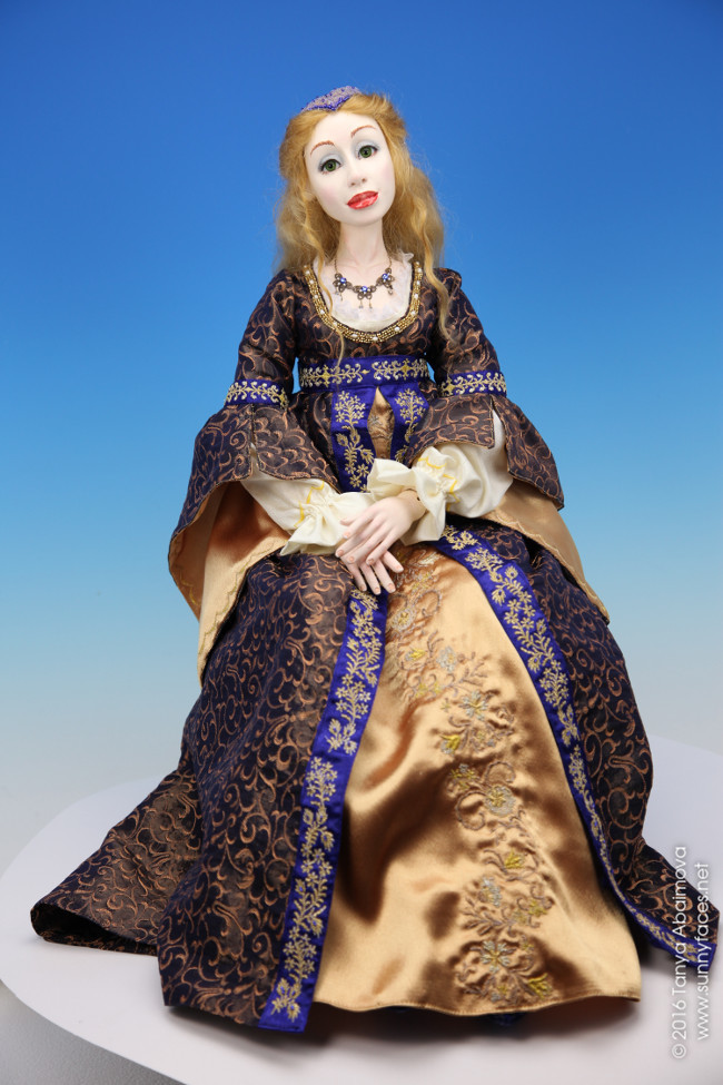 Rebecca - One-Of-A-Kind Doll by Tanya Abaimova. Characters Gallery 