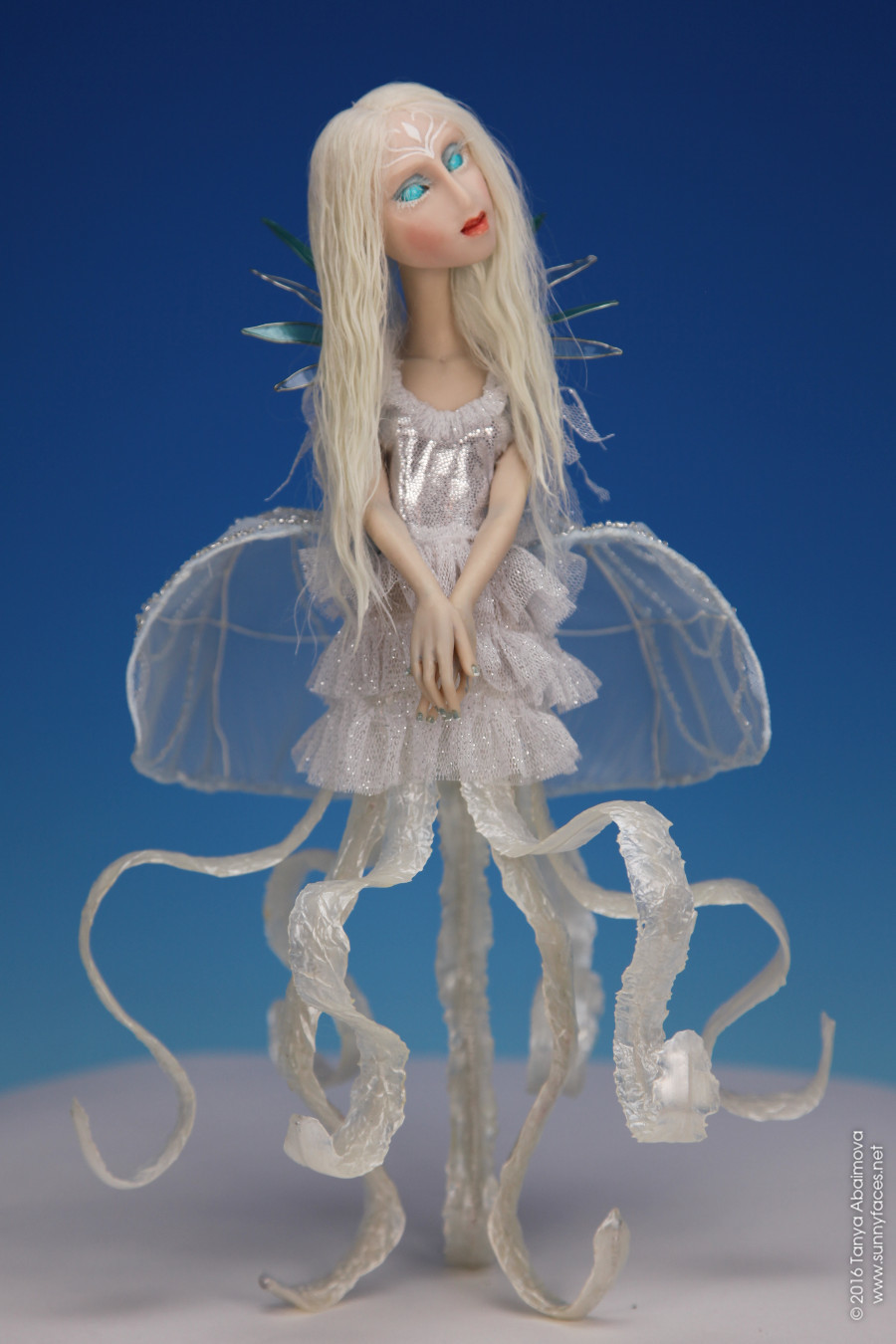 Jelly Fish - One-Of-A-Kind Doll by Tanya Abaimova. Creatures Gallery 
