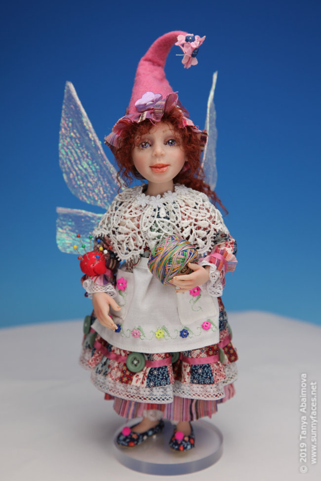 Button - One-Of-A-Kind Doll by Tanya Abaimova. Creatures Gallery 