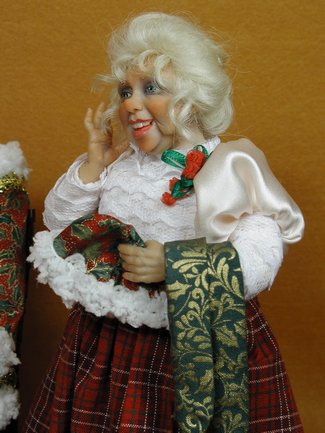 Santa's Old Costume - One-Of-A-Kind Doll by Tanya Abaimova. Characters Gallery 