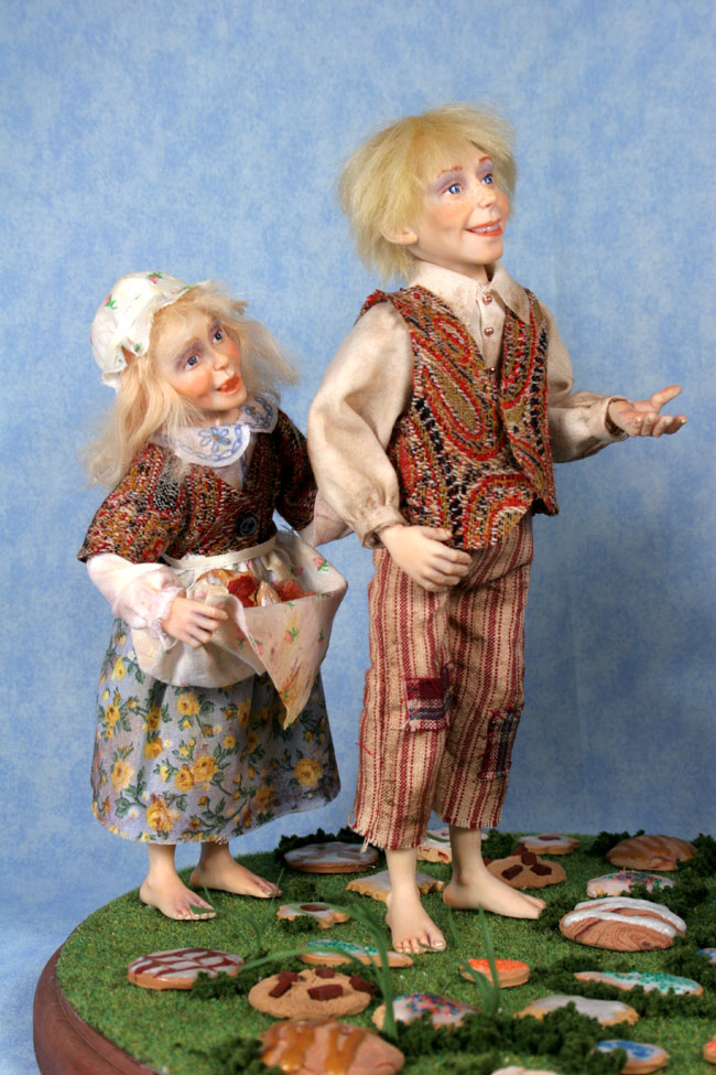 Hansel and Gretel - One-Of-A-Kind Doll by Tanya Abaimova. Characters Gallery 