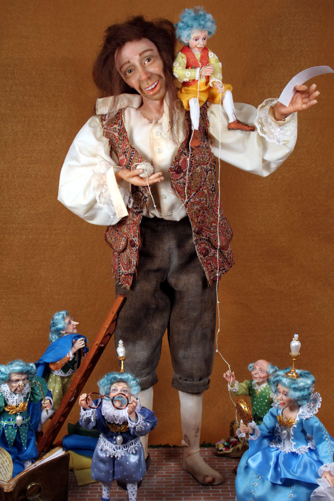 Adventures of Gulliver - One-Of-A-Kind Doll by Tanya Abaimova. Characters Gallery 