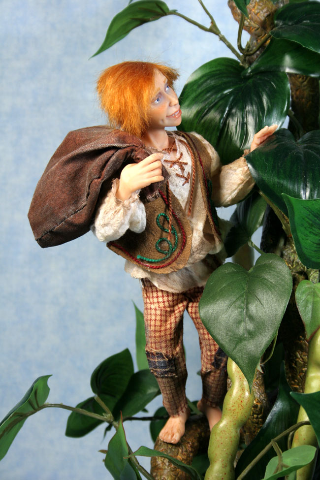 Jack and the Beanstalk - One-Of-A-Kind Doll by Tanya Abaimova. Characters Gallery 