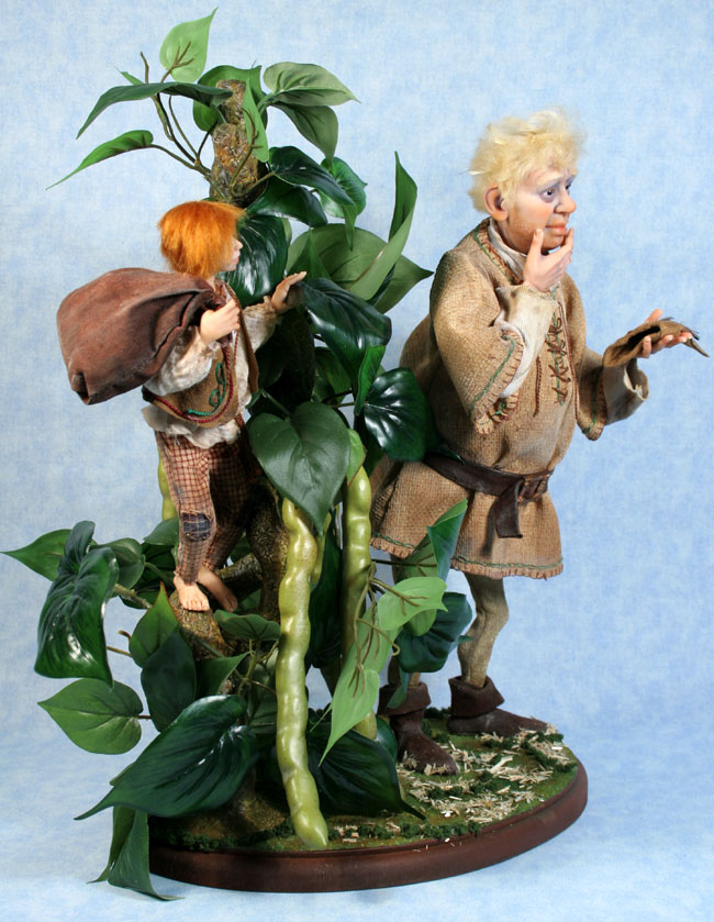 Jack and the Beanstalk - One-Of-A-Kind Doll by Tanya Abaimova. Characters Gallery 