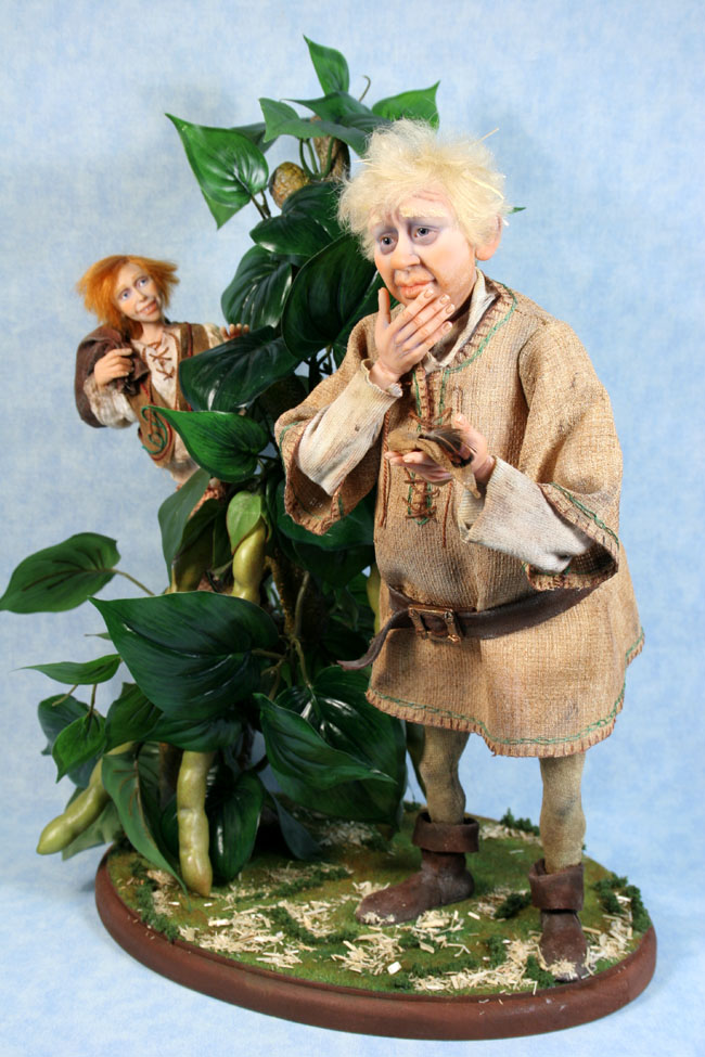 Jack and the Beanstalk - One-Of-A-Kind Doll by Tanya Abaimova. Characters Gallery 