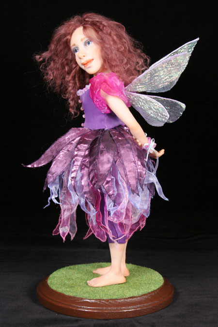 Violet - One-Of-A-Kind Doll by Tanya Abaimova. Creatures Gallery 