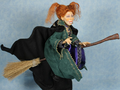 I'll Put a Spell On You - One-of-a-kind Art Doll by Tanya Abaimova