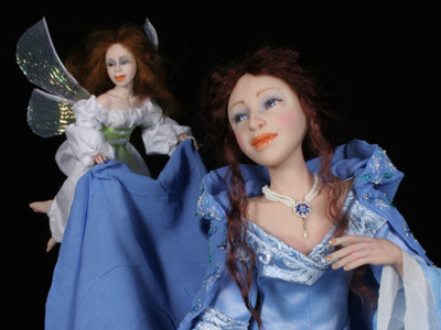 In Fairyland - One-of-a-kind Art Doll by Tanya Abaimova