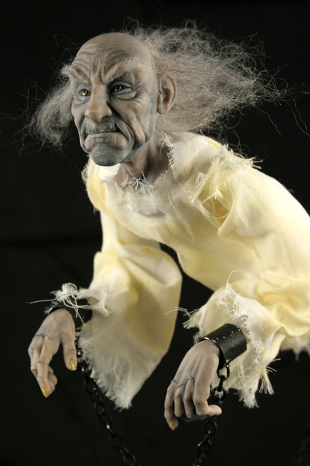 Ghost in Chains - One-Of-A-Kind Doll by Tanya Abaimova. Creatures Gallery 