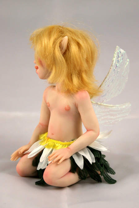 Daisy Fairy - One-Of-A-Kind Doll by Tanya Abaimova. Creatures Gallery 