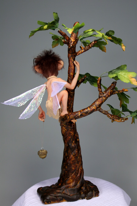 Little Moth - One-Of-A-Kind Doll by Tanya Abaimova. Creatures Gallery 