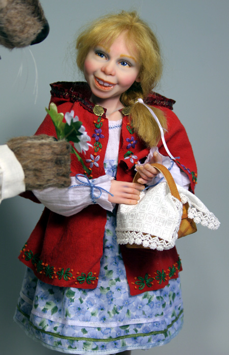 Little Red Riding Hood - One-Of-A-Kind Doll by Tanya Abaimova. Characters Gallery 