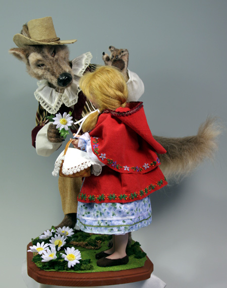 Little Red Riding Hood - One-Of-A-Kind Doll by Tanya Abaimova. Characters Gallery 