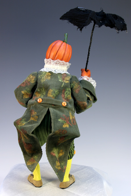 Pumpkinhead - One-Of-A-Kind Doll by Tanya Abaimova. Creatures Gallery 