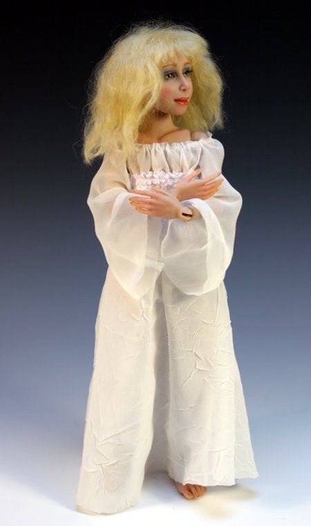 Color: White - One-Of-A-Kind Doll by Tanya Abaimova. Ball-Jointed Dolls Gallery 