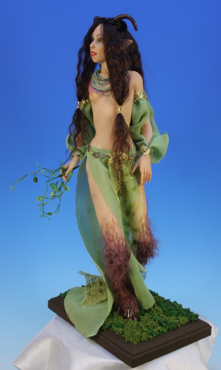 Spirit of the Forest - One-Of-A-Kind Doll by Tanya Abaimova. Creatures Gallery 