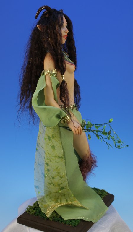 Spirit of the Forest - One-Of-A-Kind Doll by Tanya Abaimova. Creatures Gallery 