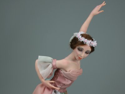 Inspiration - One-of-a-kind Art Doll by Tanya Abaimova