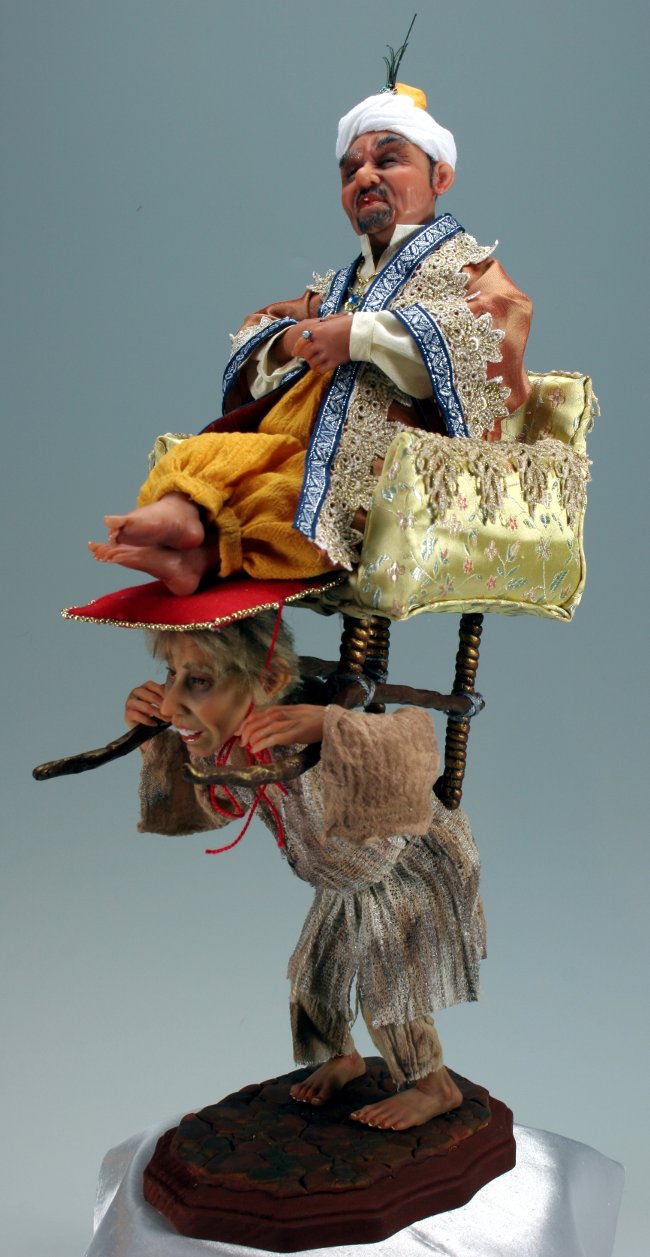 Rickshaw - One-Of-A-Kind Doll by Tanya Abaimova. Characters Gallery 