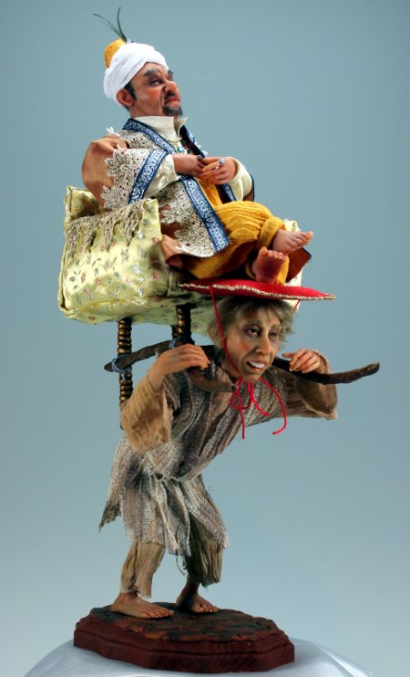 Rickshaw - One-Of-A-Kind Doll by Tanya Abaimova. Characters Gallery 