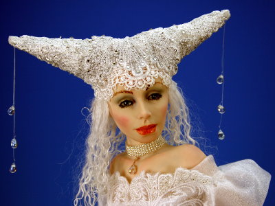 Winter - One-of-a-kind Art Doll by Tanya Abaimova