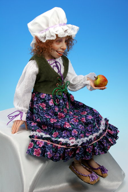 Lavender - One-Of-A-Kind Doll by Tanya Abaimova. Ball-Jointed Dolls Gallery 