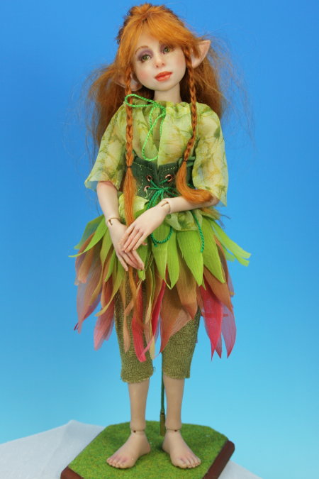 Apple - One-Of-A-Kind Doll by Tanya Abaimova. Ball-Jointed Dolls Gallery 