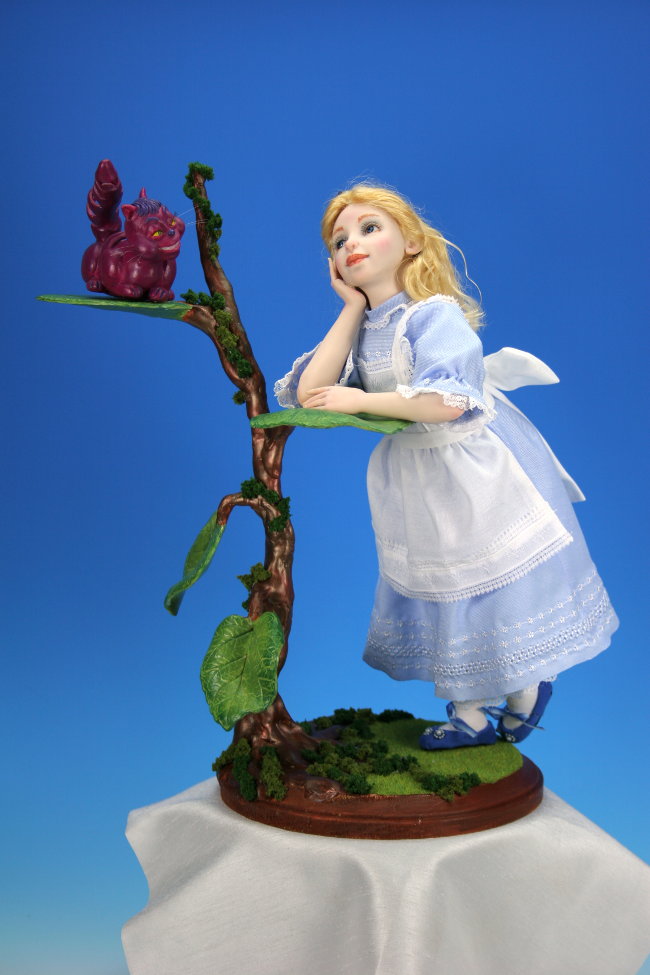 Alice in Wonderland - One-Of-A-Kind Doll by Tanya Abaimova. Characters Gallery 