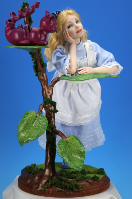 Alice in Wonderland - One-Of-A-Kind Doll by Tanya Abaimova. Characters Gallery 