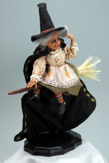 Happy Witch - One-Of-A-Kind Doll by Tanya Abaimova. Creatures Gallery 