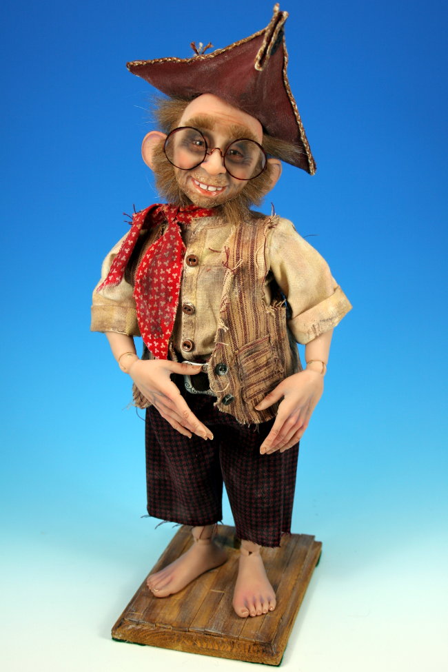 Pirate - One-Of-A-Kind Doll by Tanya Abaimova. Ball-Jointed Dolls Gallery 