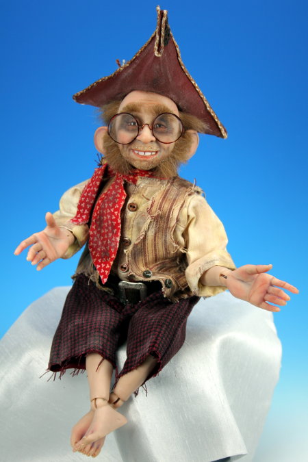 Pirate - One-Of-A-Kind Doll by Tanya Abaimova. Ball-Jointed Dolls Gallery 