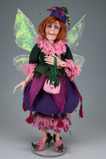 Fuchsia - One-Of-A-Kind Doll by Tanya Abaimova. Ball-Jointed Dolls Gallery 