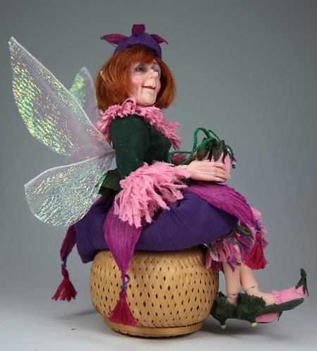 Fuchsia - One-Of-A-Kind Doll by Tanya Abaimova. Ball-Jointed Dolls Gallery 