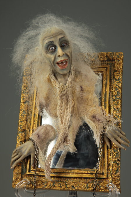 Ghost in a Mirror - One-Of-A-Kind Doll by Tanya Abaimova. Creatures Gallery 