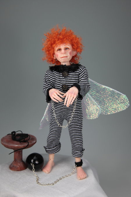 Caught! - One-Of-A-Kind Doll by Tanya Abaimova. Ball-Jointed Dolls Gallery 