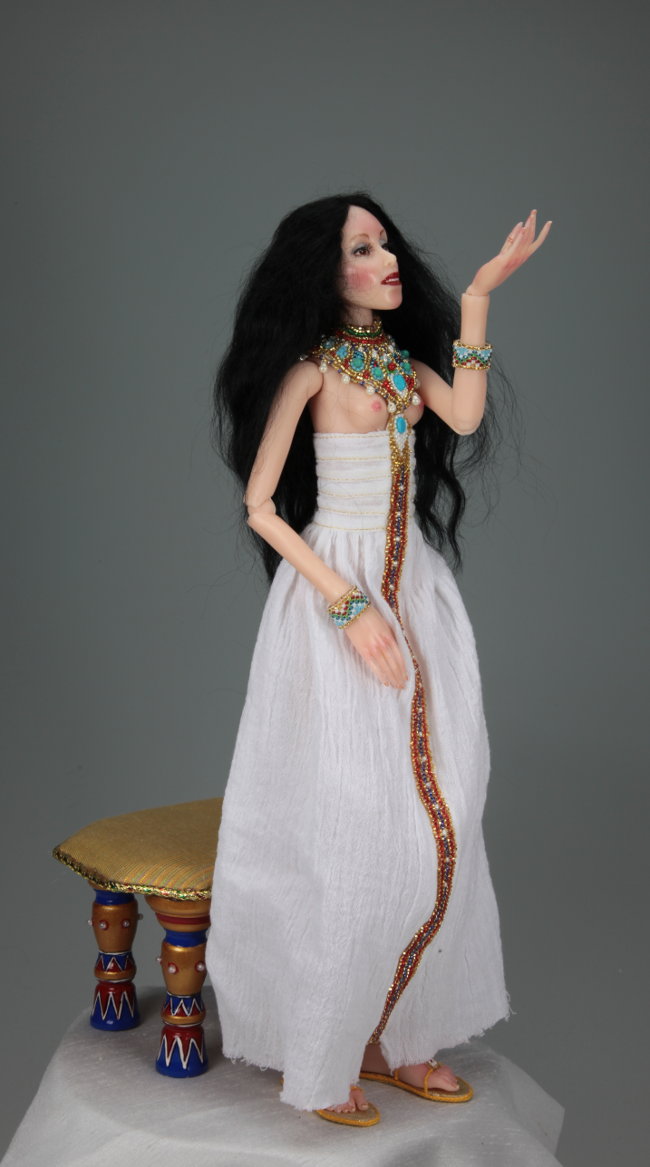 Lotus - One-Of-A-Kind Doll by Tanya Abaimova. Ball-Jointed Dolls Gallery 
