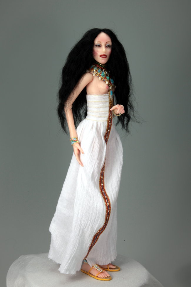 Lotus - One-Of-A-Kind Doll by Tanya Abaimova. Ball-Jointed Dolls Gallery 