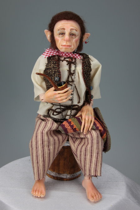 Old Sailor - One-Of-A-Kind Doll by Tanya Abaimova. Ball-Jointed Dolls Gallery 