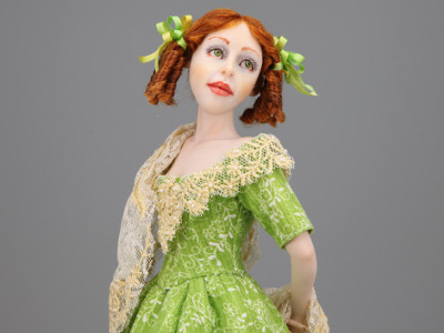 Country Summer - One-of-a-kind Art Doll by Tanya Abaimova