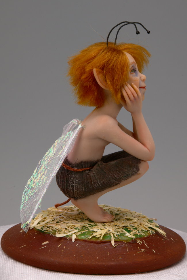 Daydreamer - One-Of-A-Kind Doll by Tanya Abaimova. Creatures Gallery 