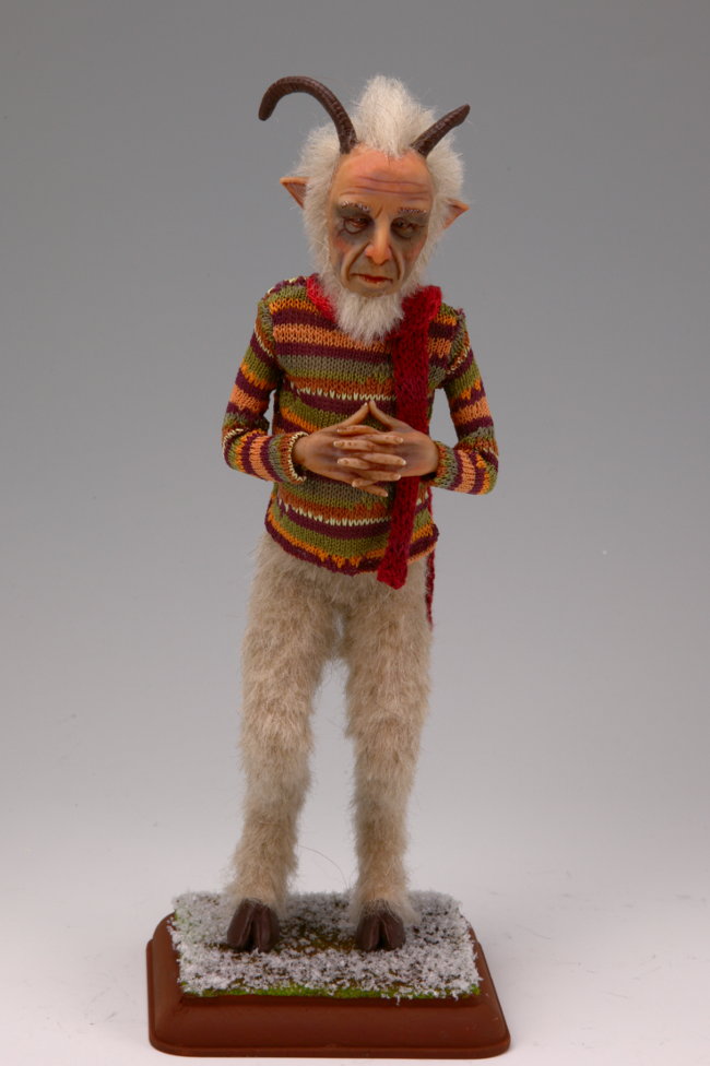 Old Satyr - One-Of-A-Kind Doll by Tanya Abaimova. Creatures Gallery 