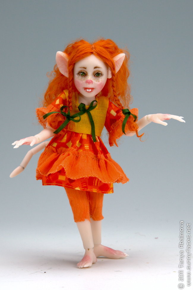 Pumpkin - One-Of-A-Kind Doll by Tanya Abaimova. Ball-Jointed Dolls Gallery 