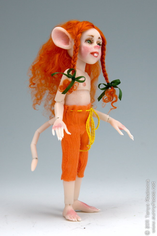 Pumpkin - One-Of-A-Kind Doll by Tanya Abaimova. Ball-Jointed Dolls Gallery 